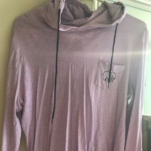 XL Ivory Ella lavender hoody worn once!